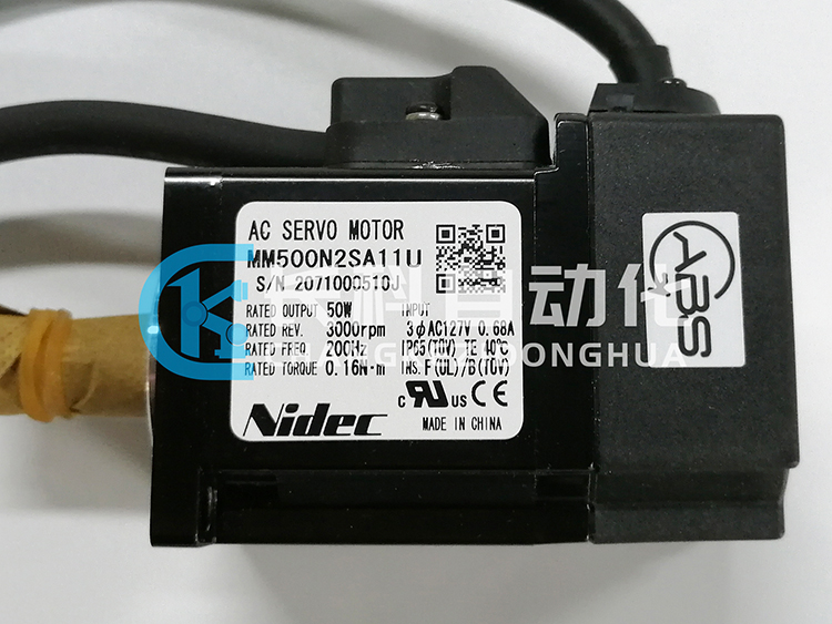 Nidec尼得科50W伺服電機(jī)MM500N2SA11U Nidec尼得科50W伺服電機(jī)MM500N2SA11U